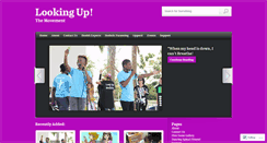 Desktop Screenshot of lookingupthemovement.com